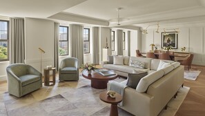 Presidential Suite (Mansion) | Frette Italian sheets, premium bedding, down duvets, minibar