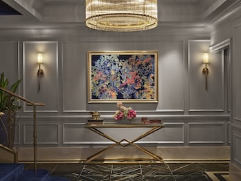 Interior detail at The Newbury Boston