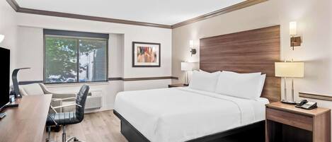 Pillowtop beds, desk, iron/ironing board, rollaway beds