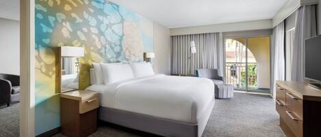 In-room safe, desk, blackout curtains, iron/ironing board