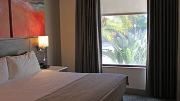 スイート キングベッド 1 台ソファーベッド付き バリアフリー 禁煙 | 部屋からの景観