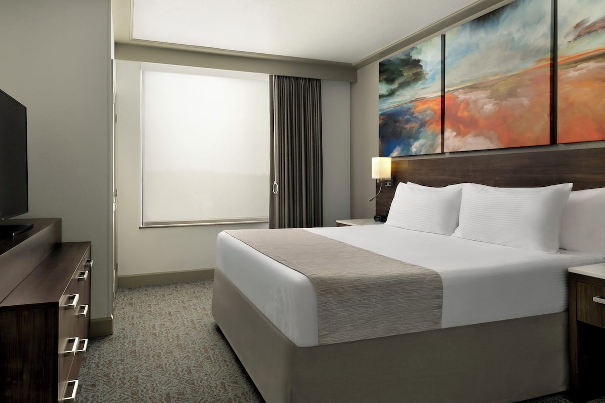 Room, 1 King Bed, Accessible (King Accessible Suite) | 1 bedroom, hypo-allergenic bedding, in-room safe, desk