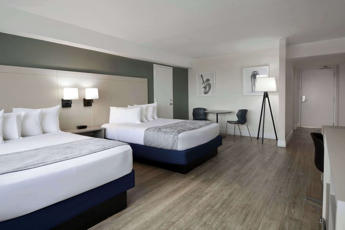 In-room safe, desk, laptop workspace, blackout drapes