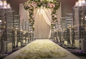 Indoor wedding