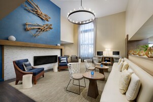 Sala de estar en el lobby
