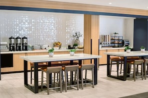 Daily buffet breakfast (USD 21.95 per person)