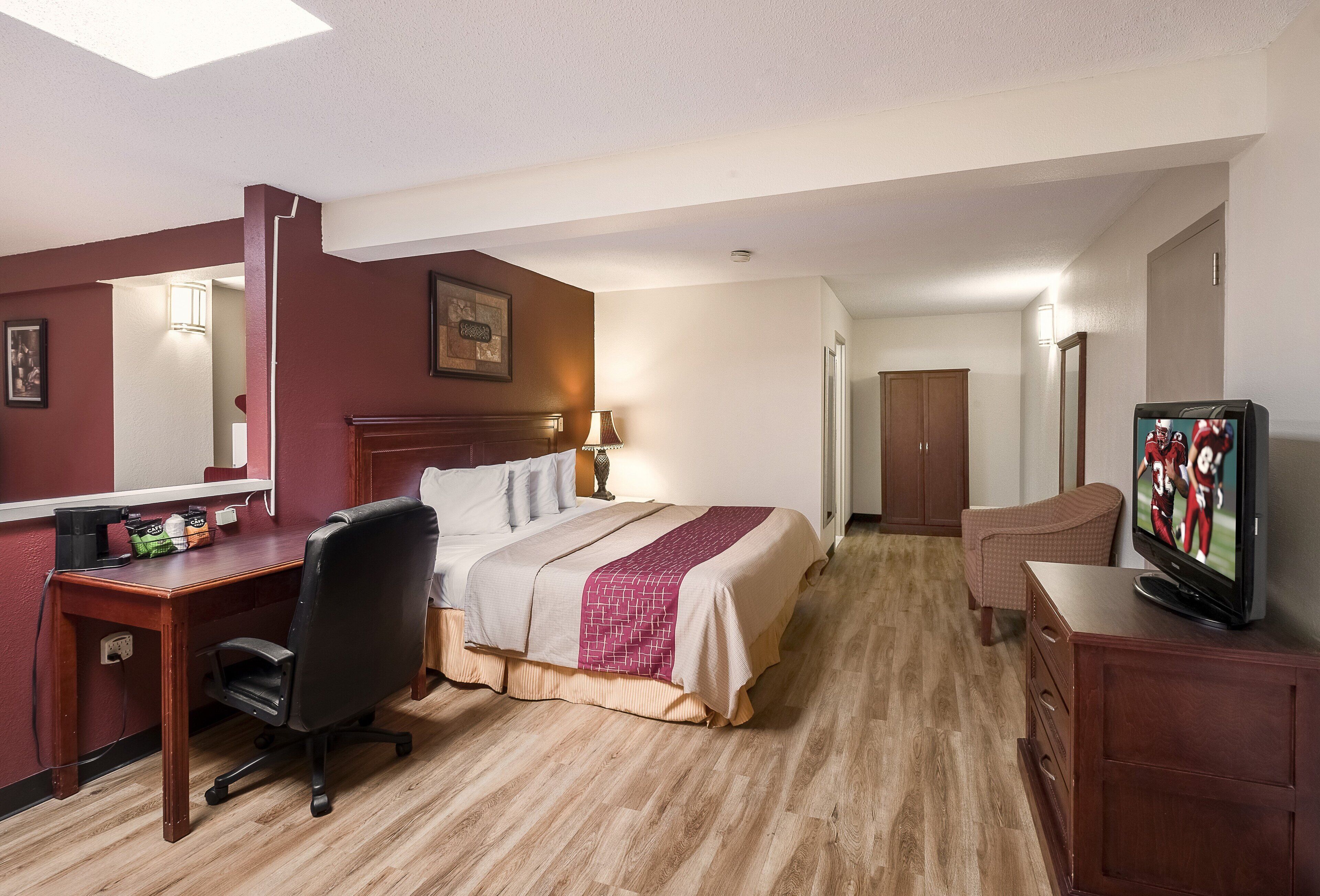 Deluxe Room, 2 Queen Beds, Smoking | In-room safe, desk, blackout curtains, free cots/infant beds