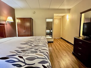 In-room safe, desk, blackout curtains, free cots/infant beds