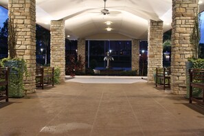 Entrée de l’hébergement