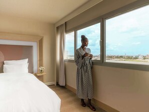 Premium bedding, minibar, in-room safe, desk