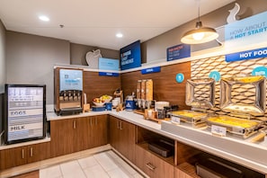 Petit déjeuner buffet compris tous les jours