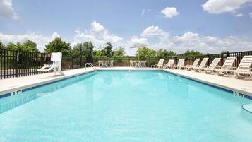Seasonal outdoor pool