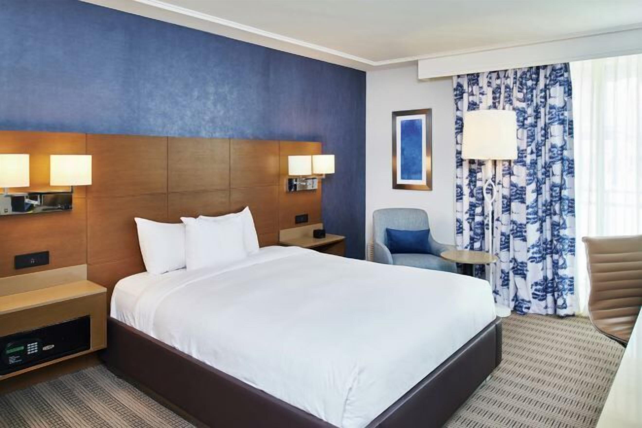 Premium bedding, in-room safe, blackout curtains, iron/ironing board