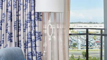 Premium bedding, in-room safe, blackout curtains, iron/ironing board