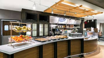 Daily cooked-to-order breakfast for a fee