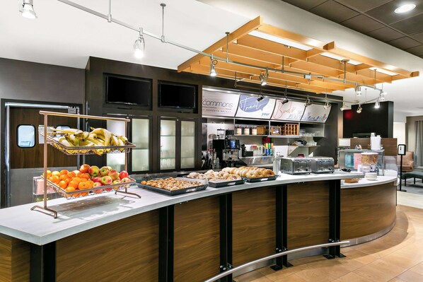 Daily cooked-to-order breakfast for a fee
