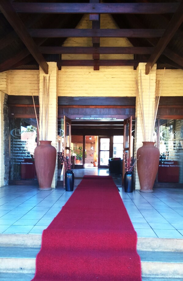 Entrada da propriedade