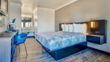 Skrivebord for bærbar PC, wi-fi (inkludert) og sengetøy