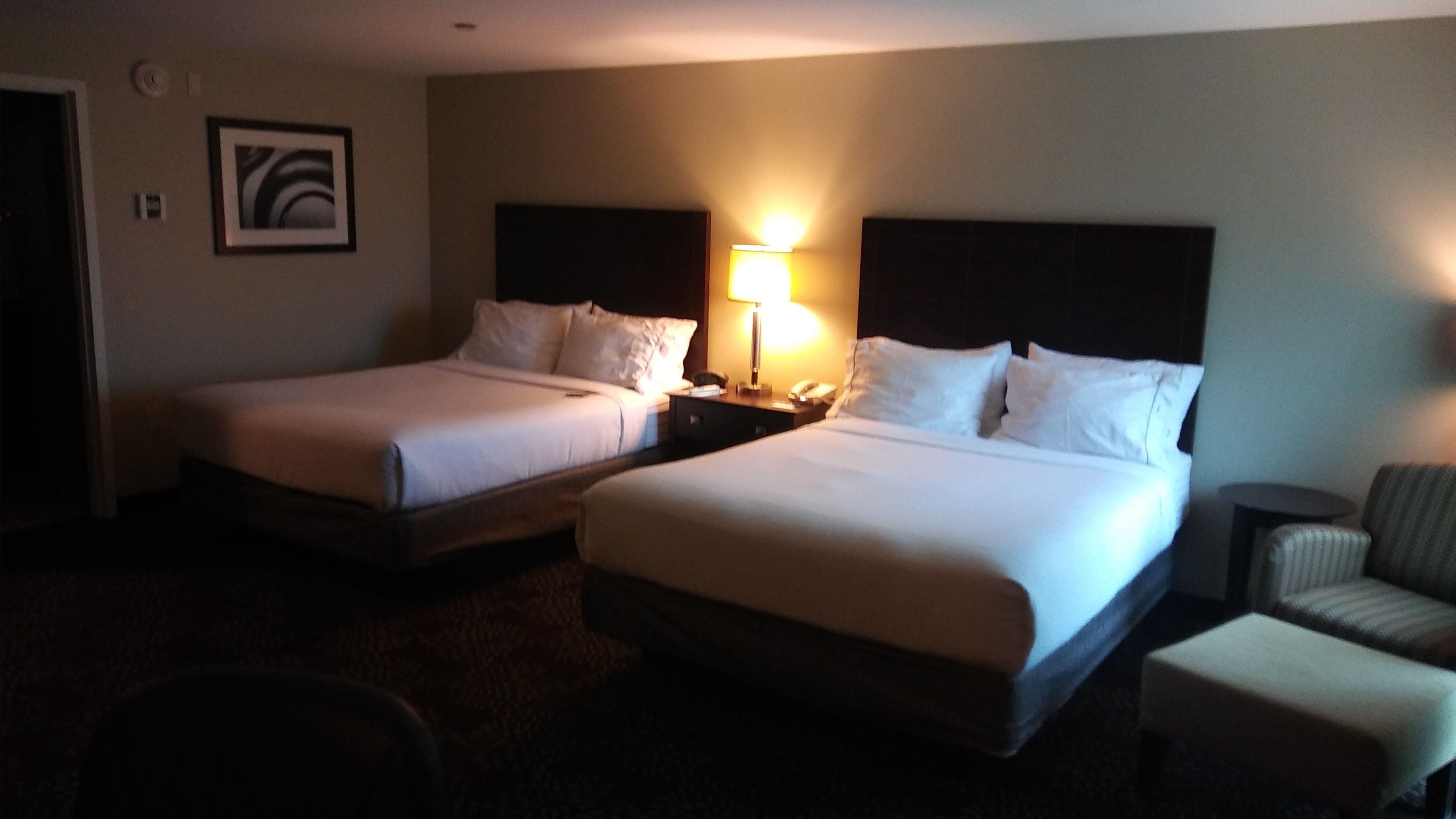 standard room, 2 queen beds | premium bedding, desk, blackout curtains, iron/ironing board