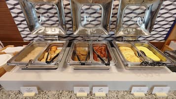 Free daily full breakfast