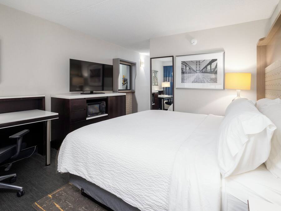 Standardværelse - 1 kingsize-seng | 1 soveværelse, premium-sengetøj, senge med topmadrasser, skrivebord