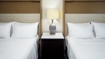 1 chambre, literie de qualité, lit avec matelas à plateau-coussin