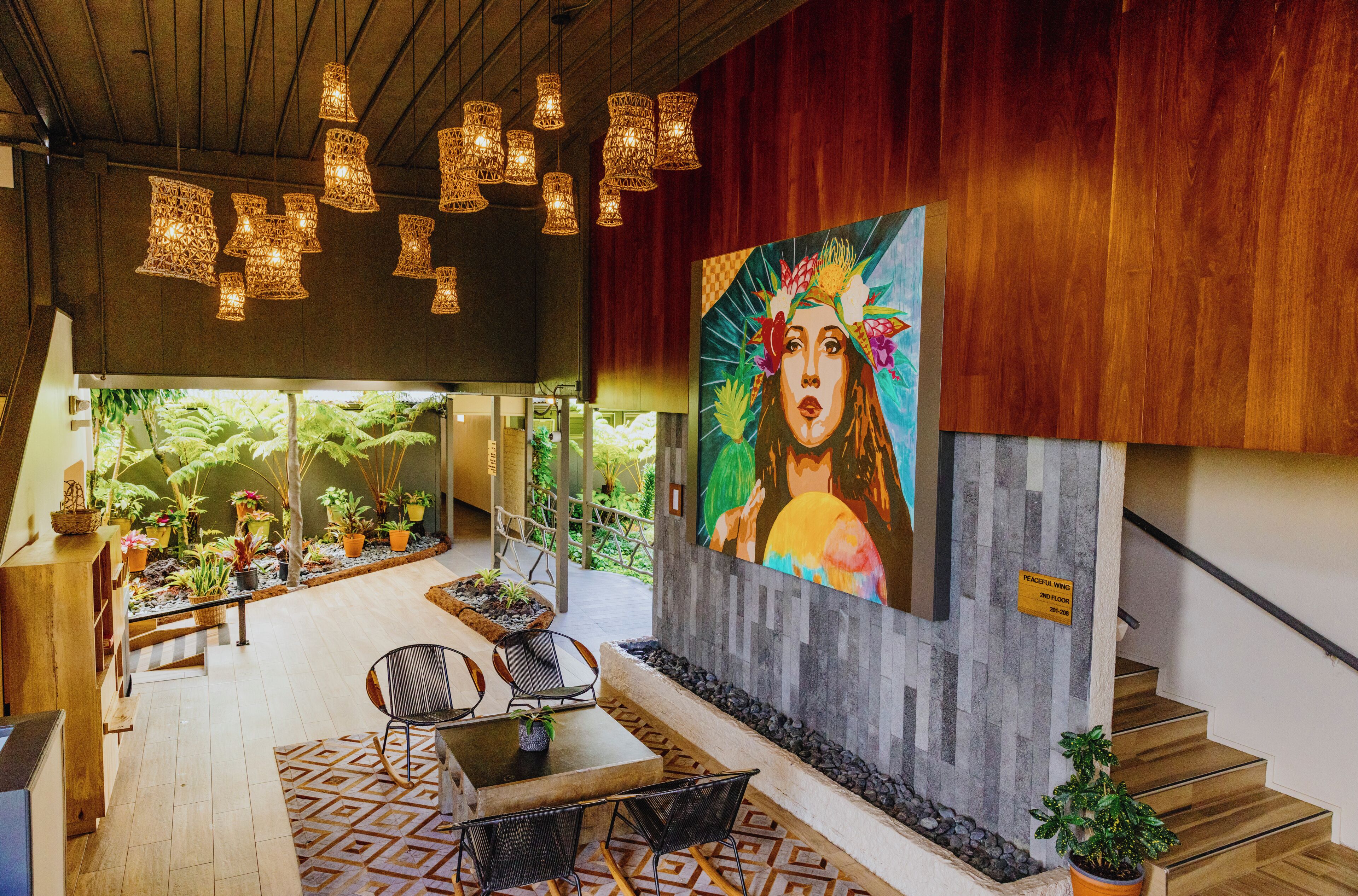 Lobby sitting area