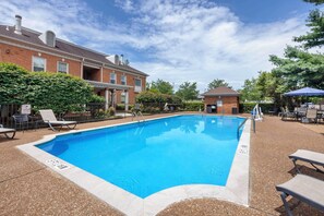 Seasonal outdoor pool