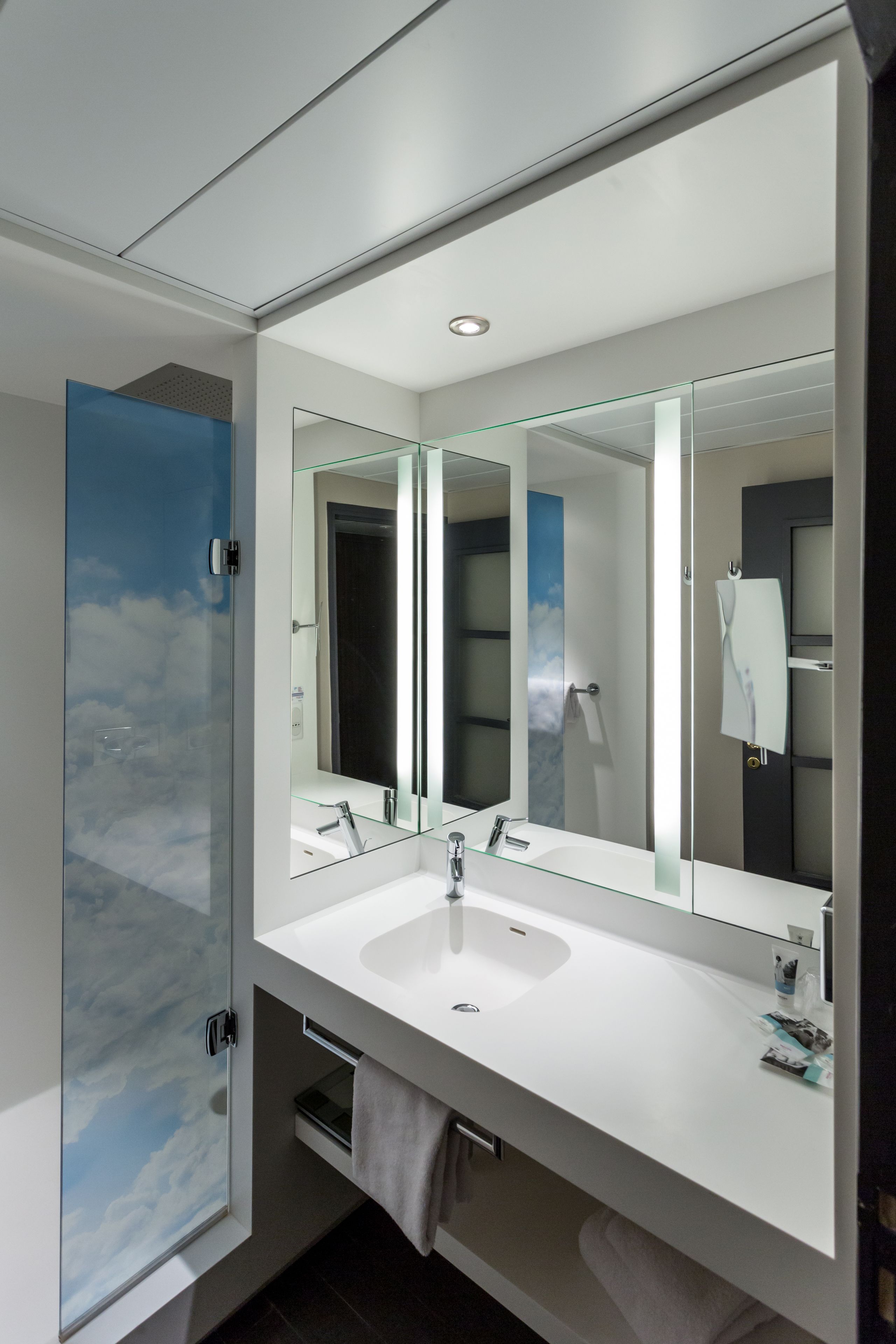 classic double room, 1 double bed | bathroom | eco-friendly toiletries, hair dryer, towels