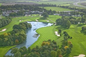 Aerial view - The Belfry (Sutton Coldfield)