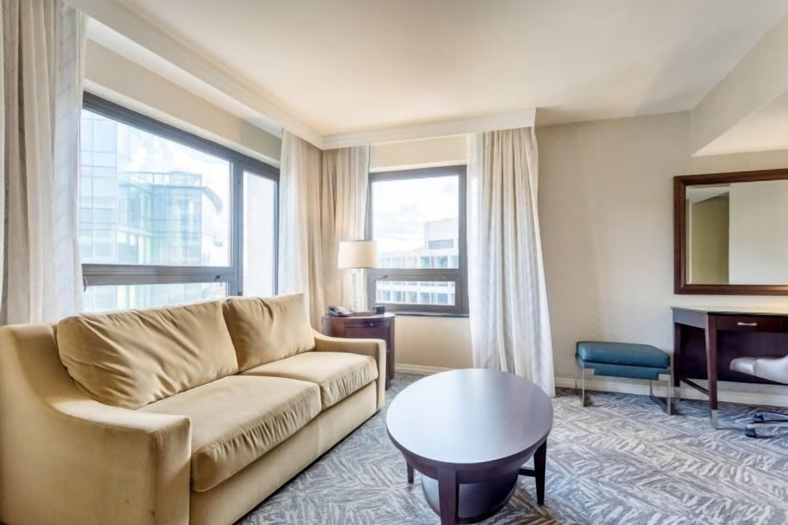 Living area | 55-inch LCD TV with cable channels, TV