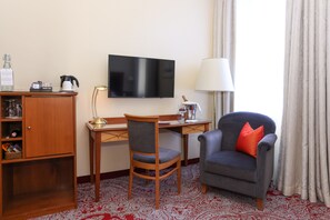 Klassieke tweepersoonskamer | Lakens van Egyptisch katoen, luxe beddengoed, pillowtop-bedden