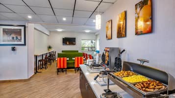 Free daily full breakfast