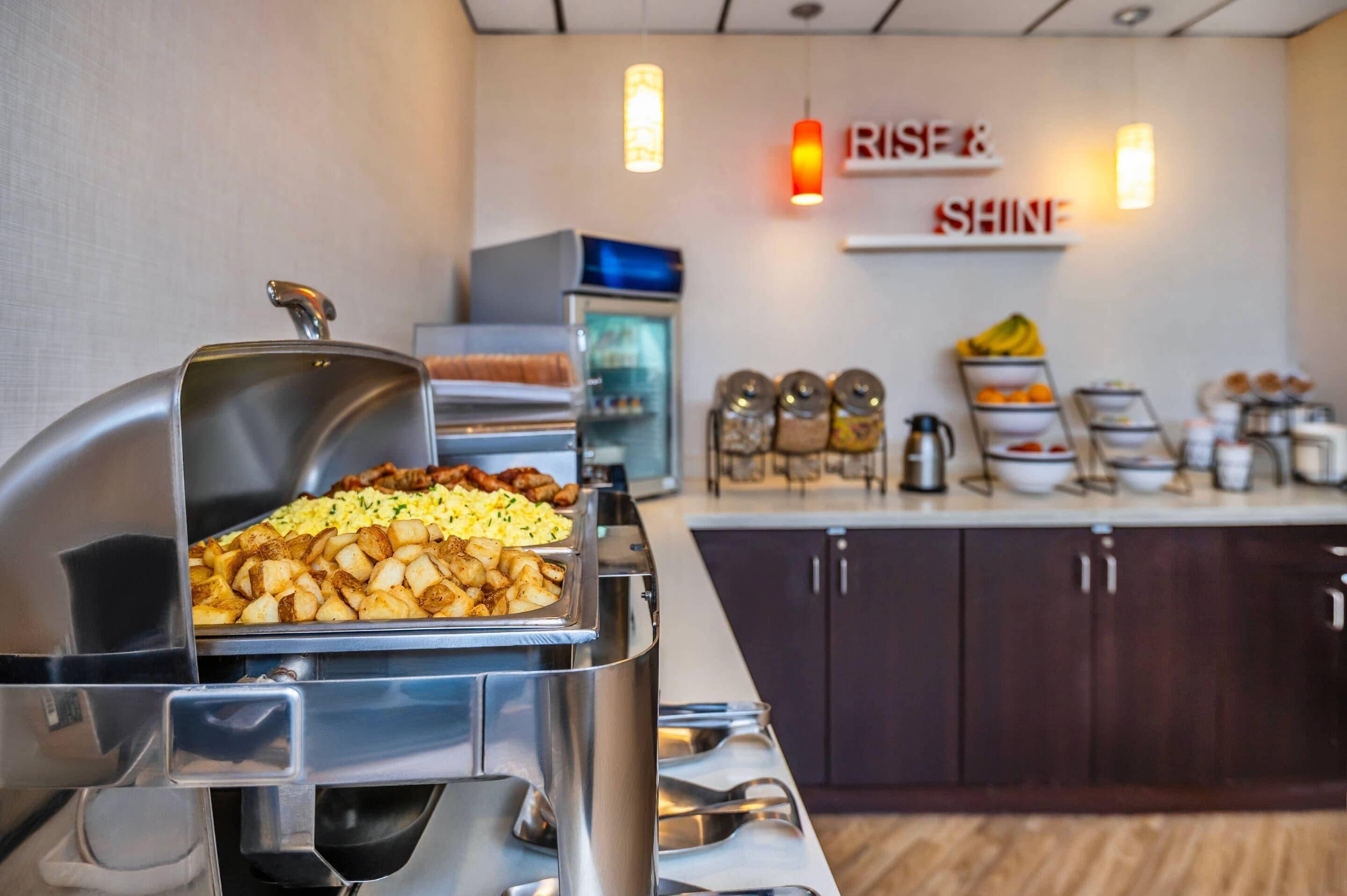 Free daily full breakfast
