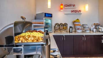 Free daily full breakfast