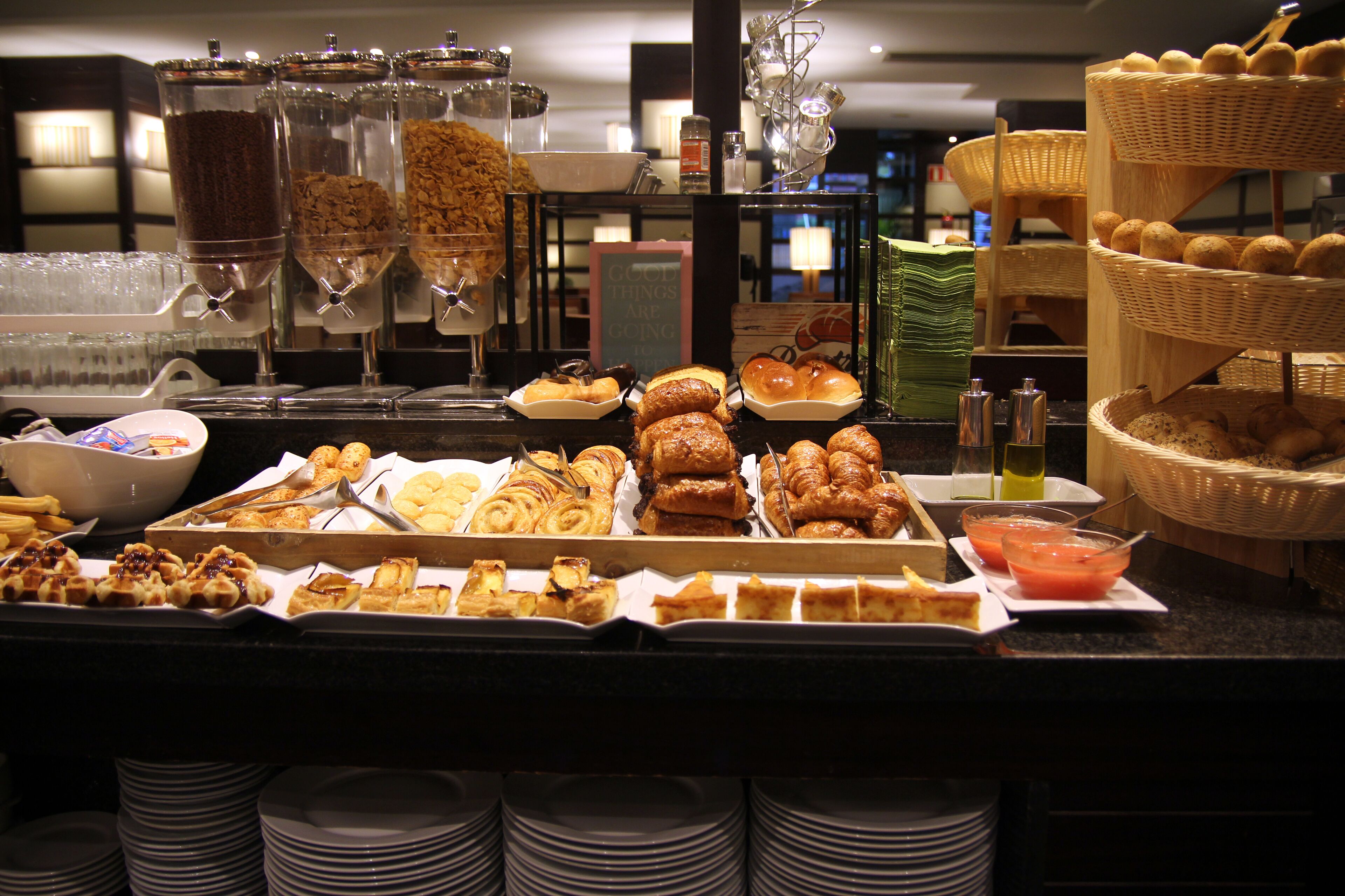 daily self-service breakfast (eur 15.00 per person)