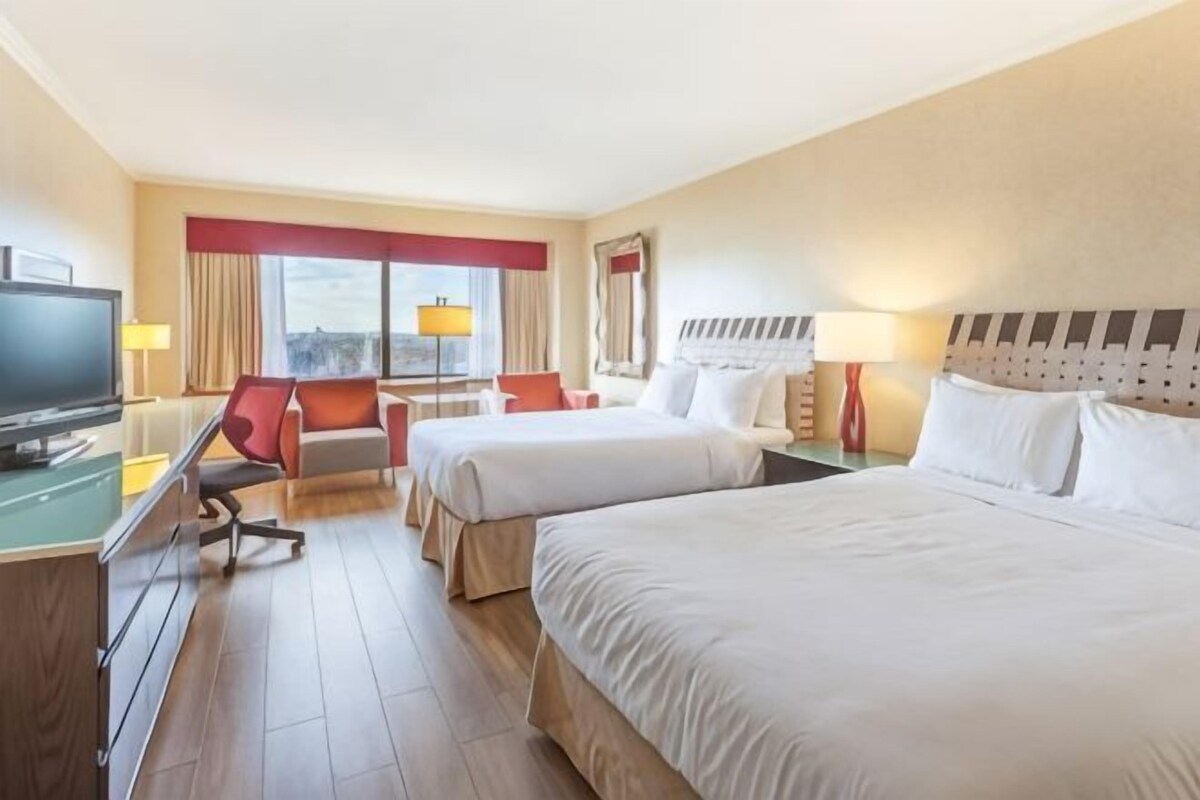 In-room safe, desk, blackout drapes, iron/ironing board