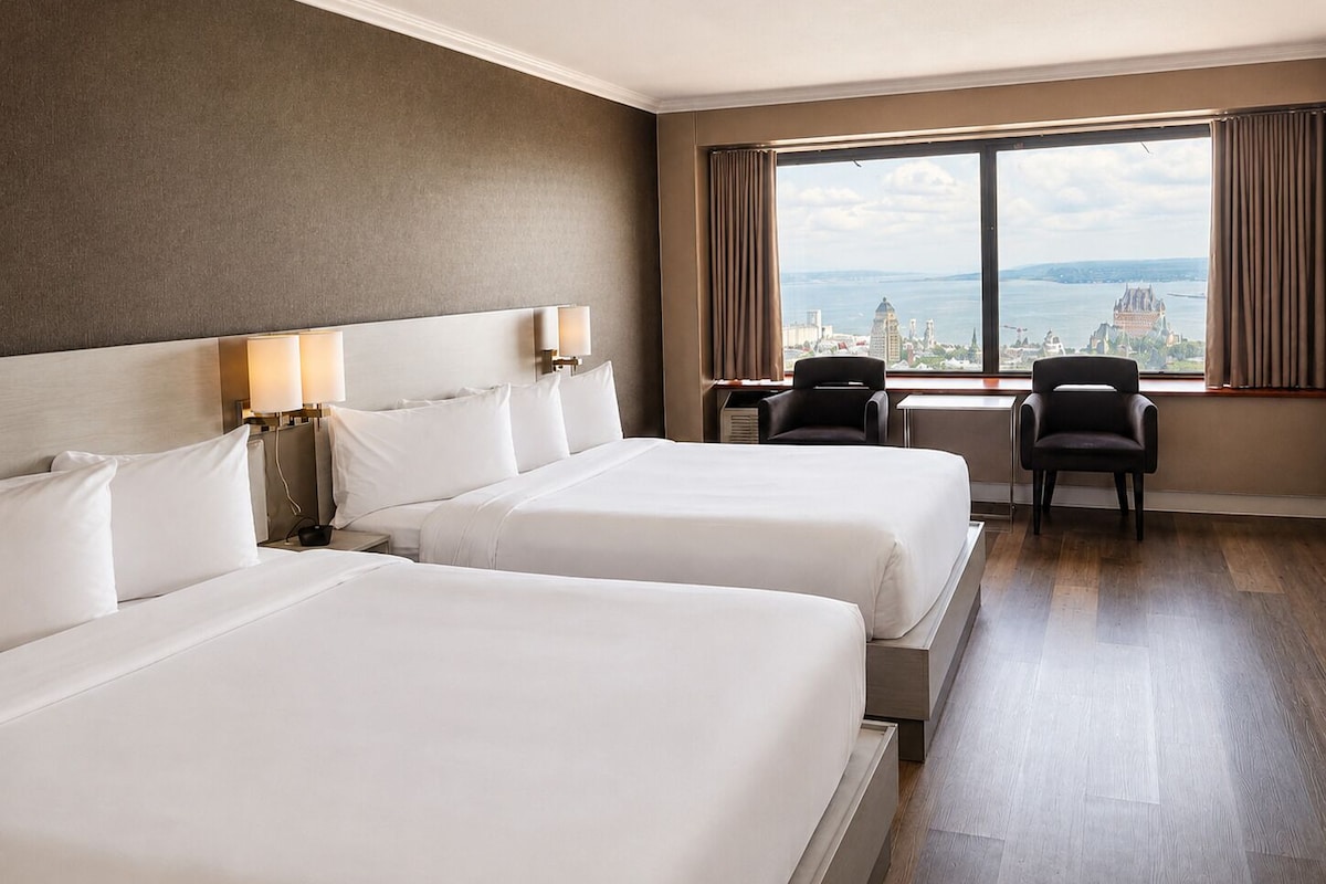 Superior Double or Twin Room, City View | In-room safe, desk, laptop workspace, blackout curtains