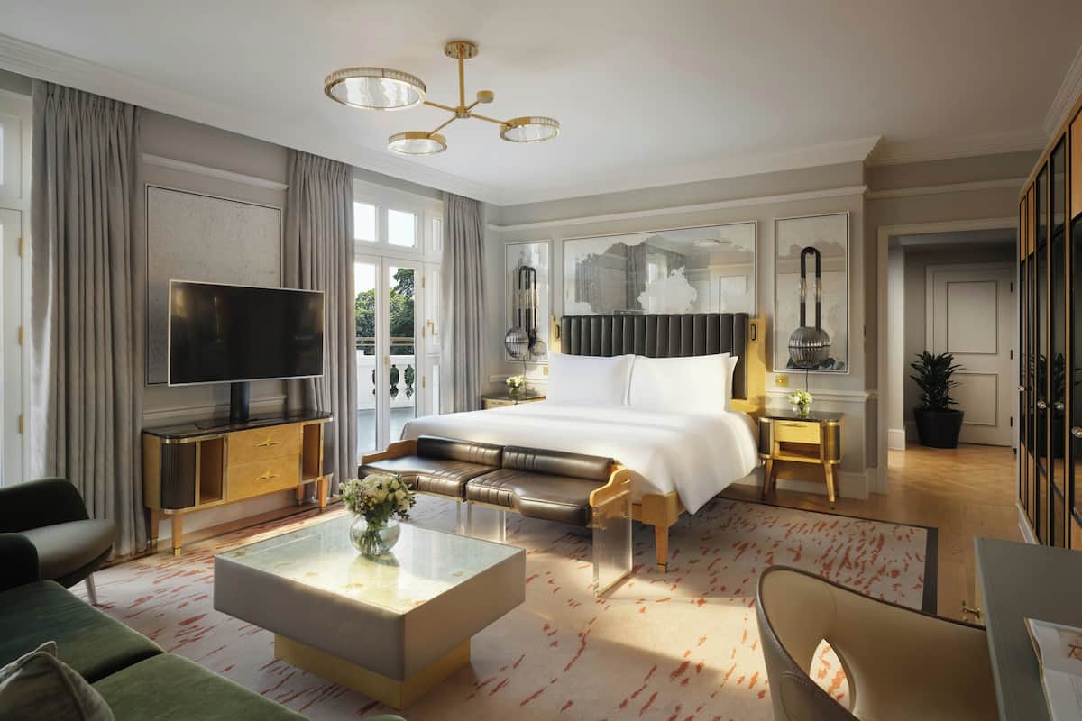 Junior-Suite, 1 King-Bett (Hyde Park) | Blick auf den Park