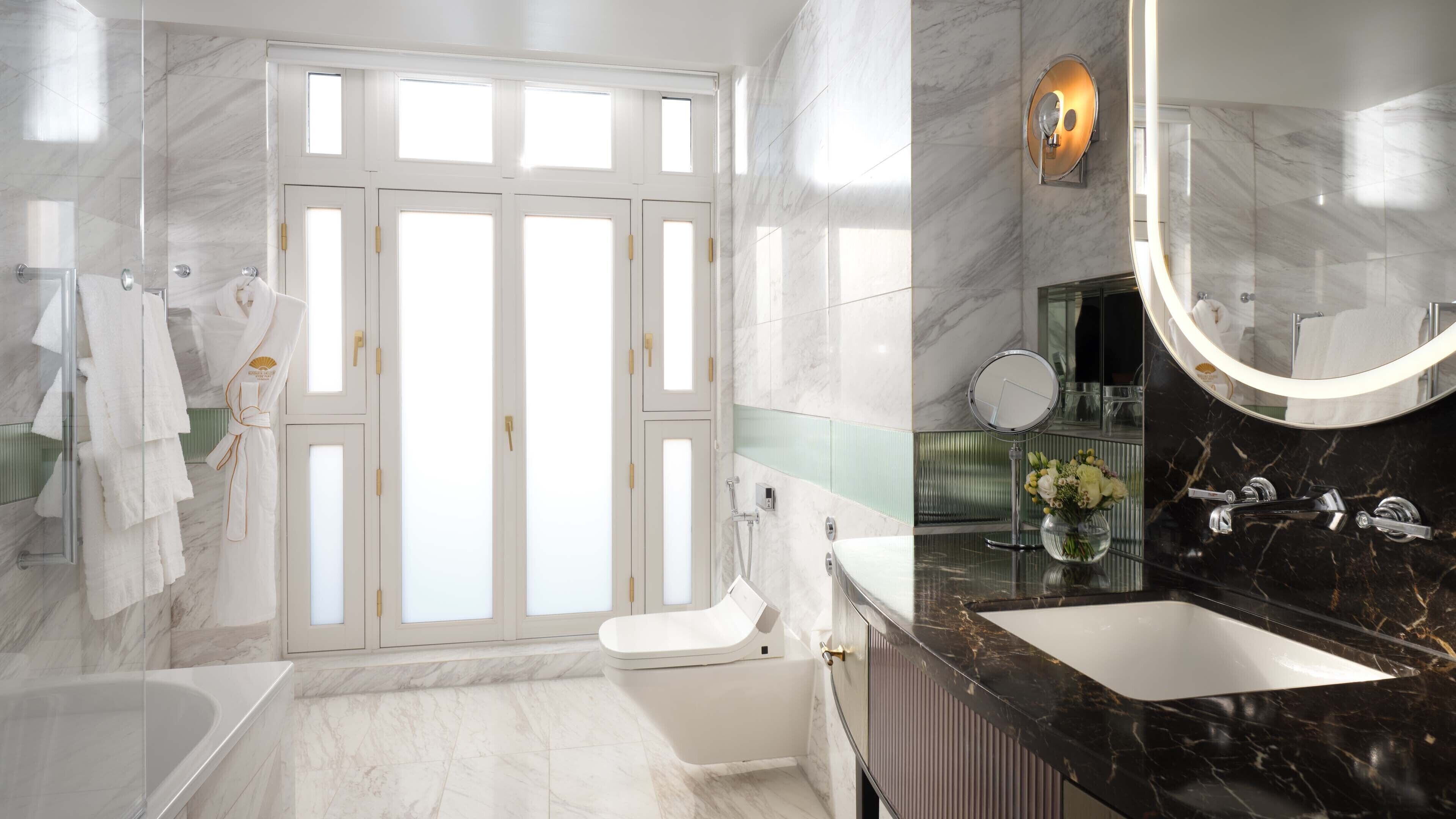 Junior-Suite, 1 King-Bett (Hyde Park) | Badezimmer