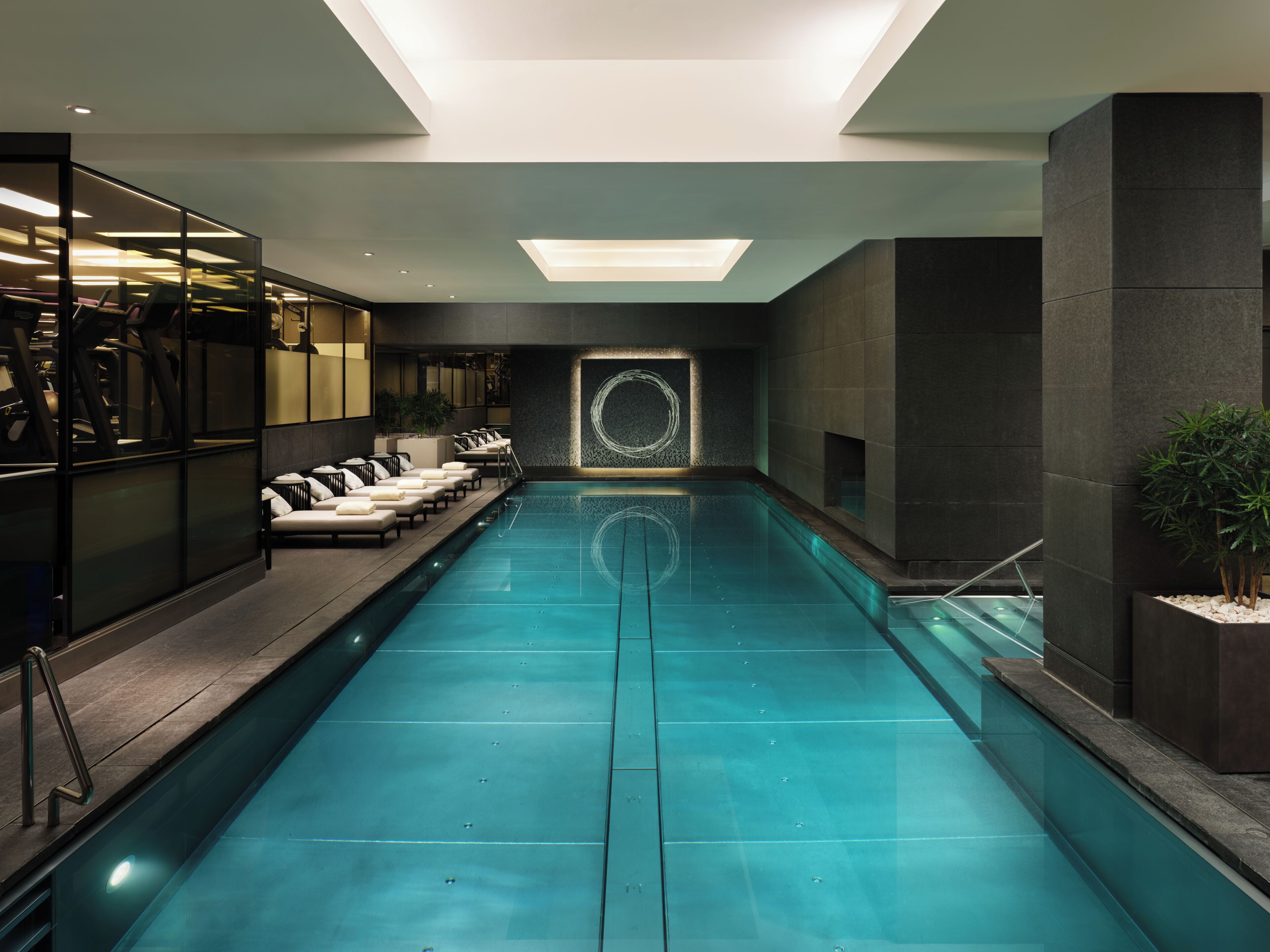 Piscine couverte