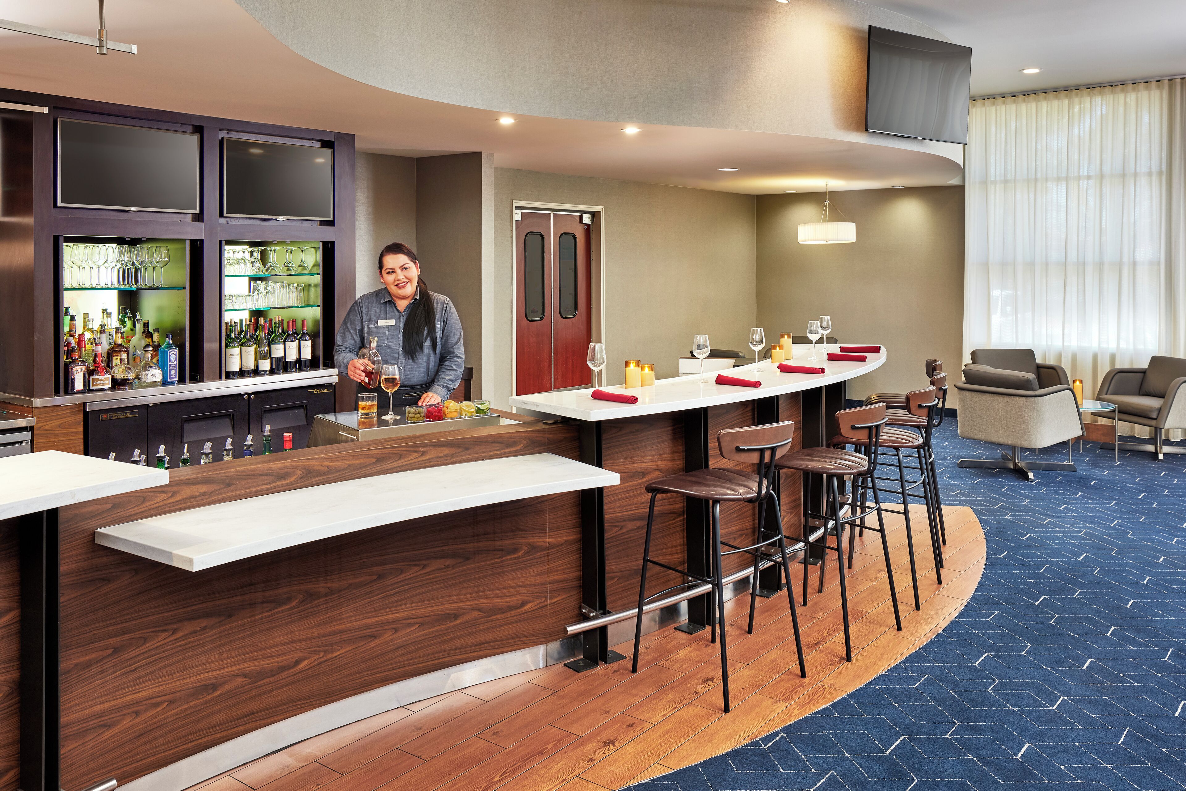 breakfast and dinner served