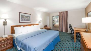 Desk, iron/ironing board, rollaway beds, free WiFi