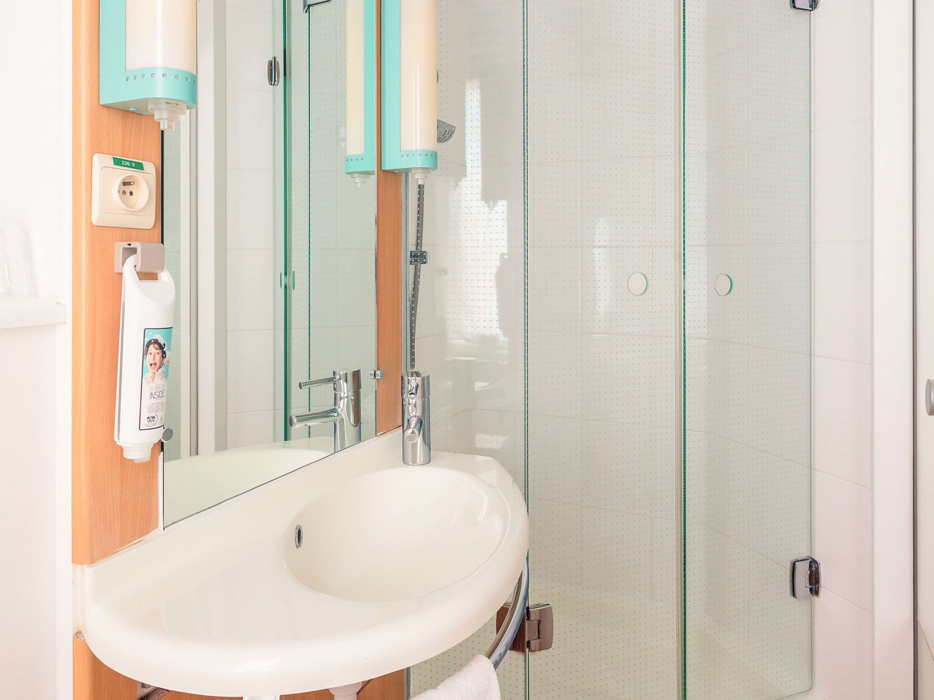 Bathroom | Shower, eco-friendly toiletries, hair dryer, towels