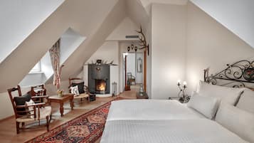 Signature-Doppelzimmer | Hochwertige Bettwaren, Zimmersafe, kostenloses WLAN, Bettwäsche