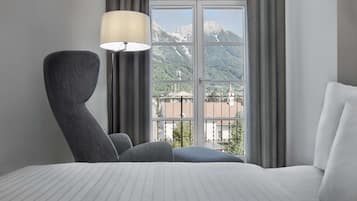 1 habitación y ropa de cama de alta calidad