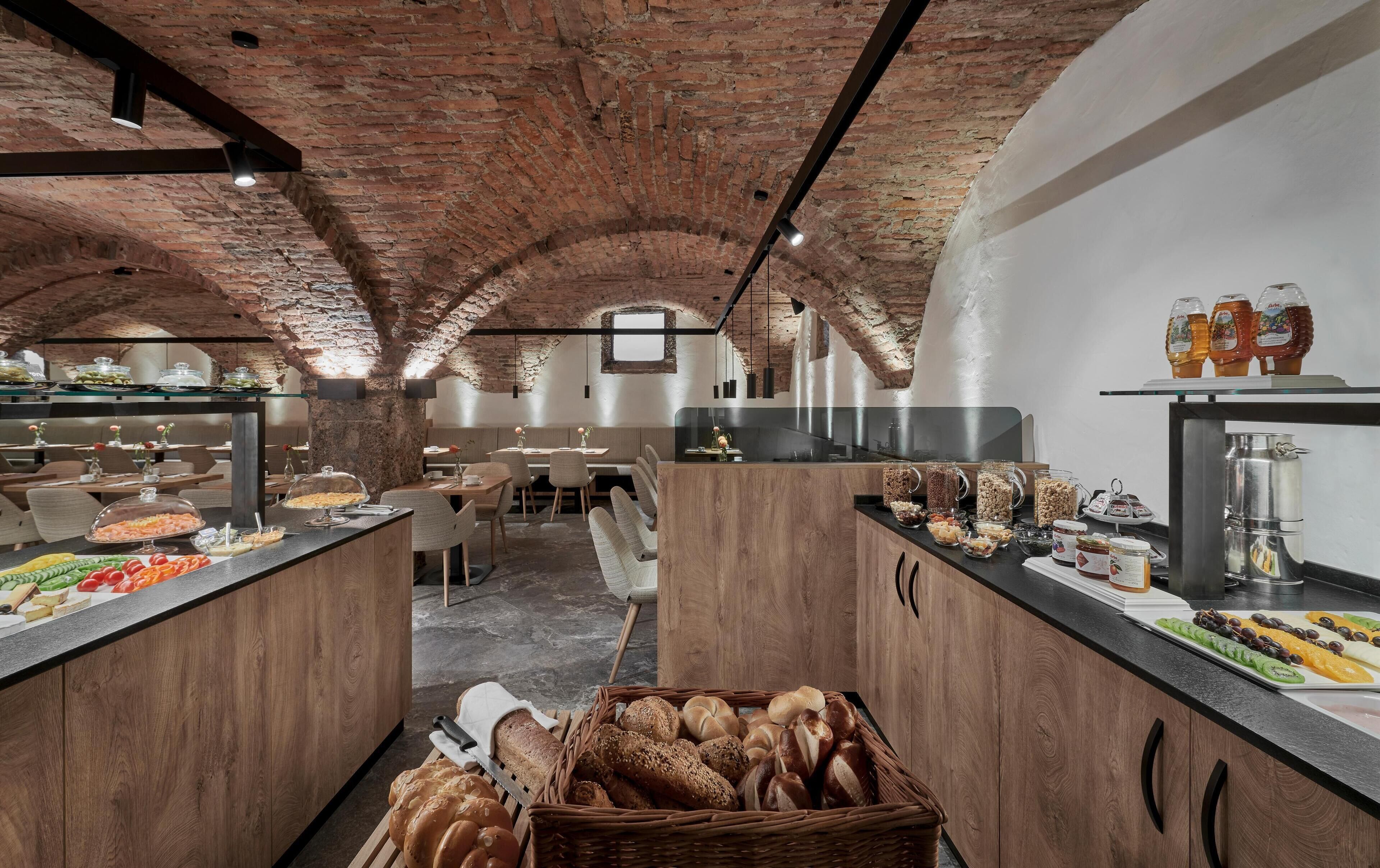 Daily buffet breakfast (EUR 20 per person)