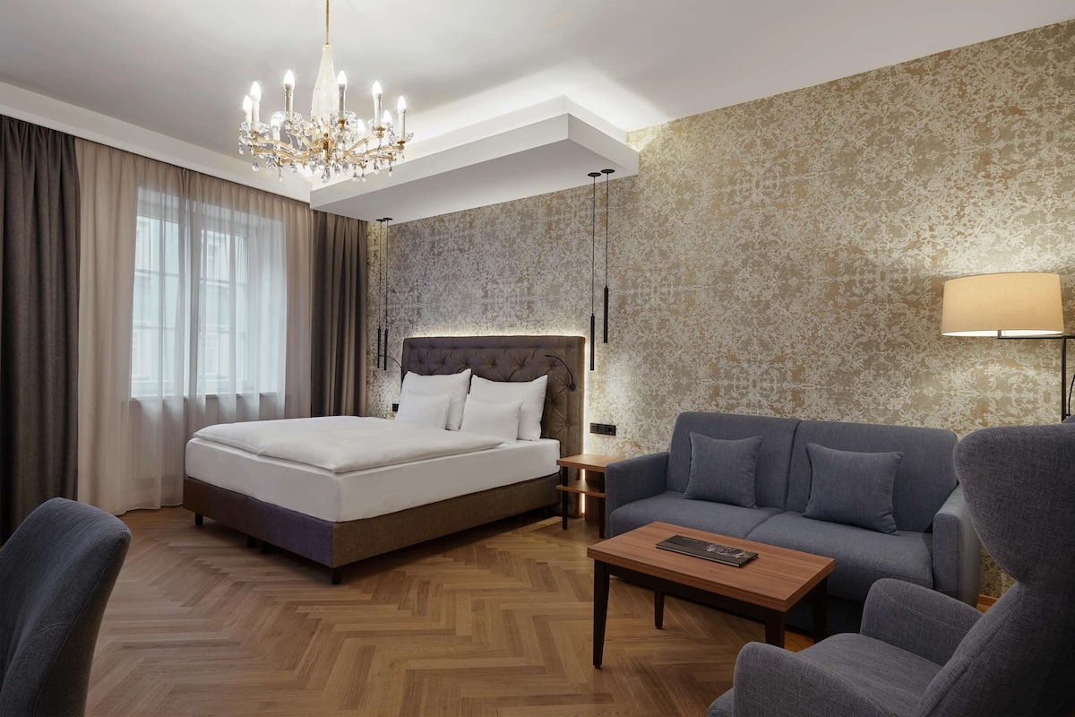 Doppia Deluxe | 1 camera, biancheria da letto di alta qualità, una cassaforte in camera
