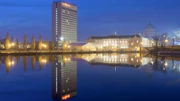 Front of property - evening/night