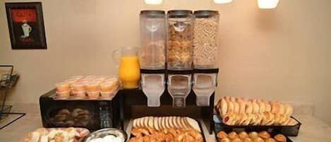 Free continental breakfast